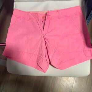 Lilly Pulitzer Callahan Shorts Bright PInk, Size 6